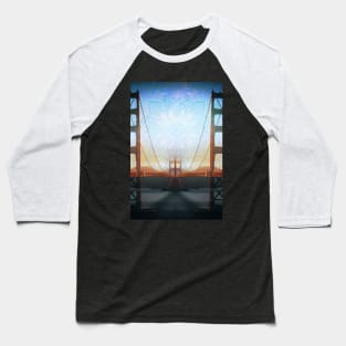 Golden Gate Bridge Baseball T-Shirt